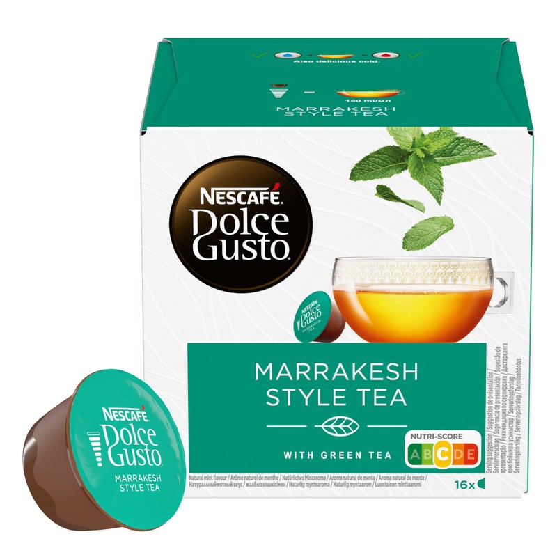 Original tea capsules for Nescafe 'Dolce Gusto'