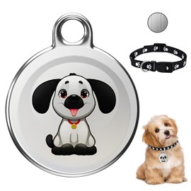 WDKXCN Mini GPS Tracker Dog Cat Dog Tracker GPS Without ABO, IP65 Waterproof Cat Tracker, Pet Tracker for Cats, Dogs, Key Buckle, Backpack, Real-time Location Tracking