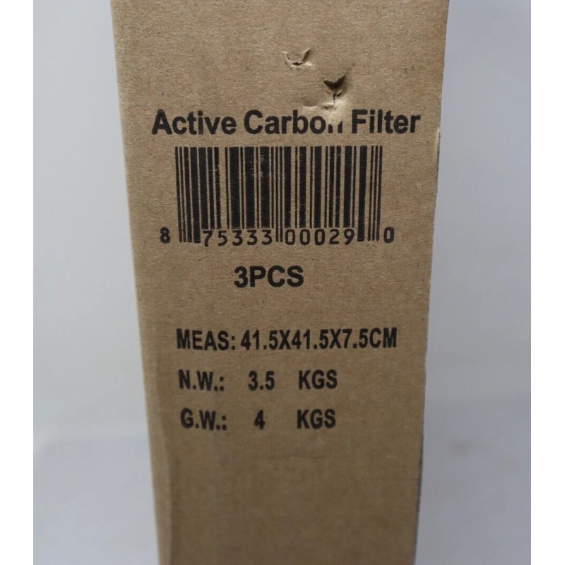 B-Air 3-Pack B-Air Activated Carbon Filters Model# AS-ACF 16" x