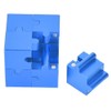 3D Quadrate Shape Decompression Toy Assemble Logical Thinking Educational ToyBlue