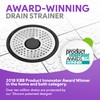 ShowerShroom SHSULT755 Ultra Revolutionary Shower Hair Catcher Drain Protector, No