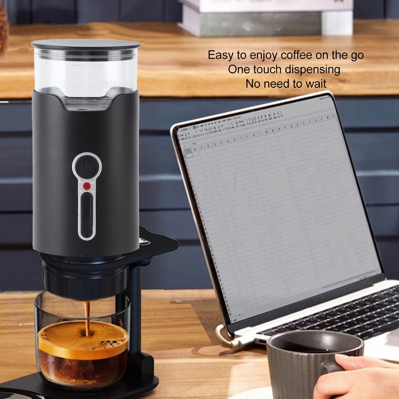 Rechargeable Mini Coffee Machine Automatic 15 Bar Pressure Electric USB