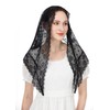 Wgior Catholic Veils for Church Triangle Chapel Veils Lace Latin