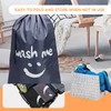 Travel Laundry Bag, 2 Pcs Portable Large Laundry Bags, Durable