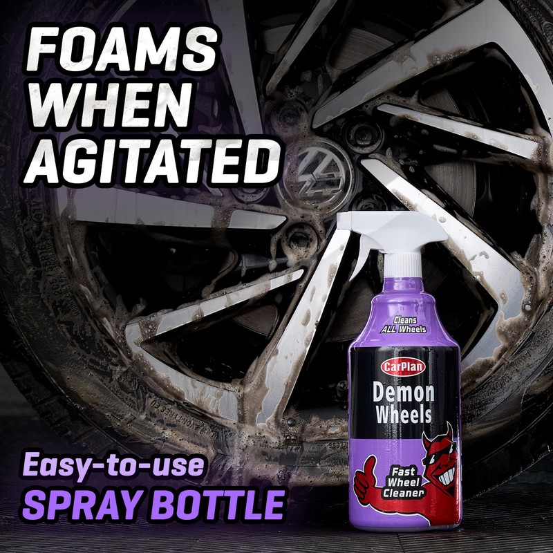 CarPlan Demon Wheels 34 fl Oz (1L) - Fast Wheel