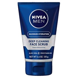 NIVEA For Men Original, Deep Cleaning Face Scrub 4.4 oz. (Pack Of 3)
