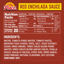 Pace Pace Medium Red Enchilada Sauce, 10.5 oz Can