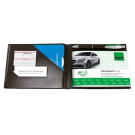 Sigel Logbook for Cars A6 Size, 40 Pages