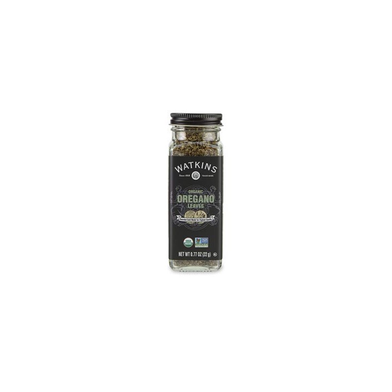 Watkins Gourmet Organic Spice Jar, Oregano Leaves, 0.77 Ounce