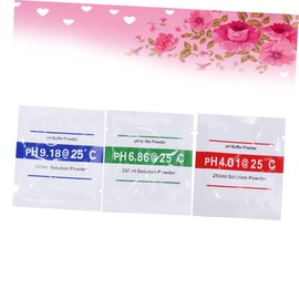 TEHAUX 2sets Ph Buffer Powder Pack Ph Calibration Powder Set 4.01 6.86 9.18 3pcs*2