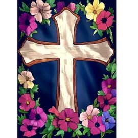 O&BTRC01 Religious Diamond Art Kits for Adults Christian Diamond Painting 12 * 16 Inch (Round Beads)