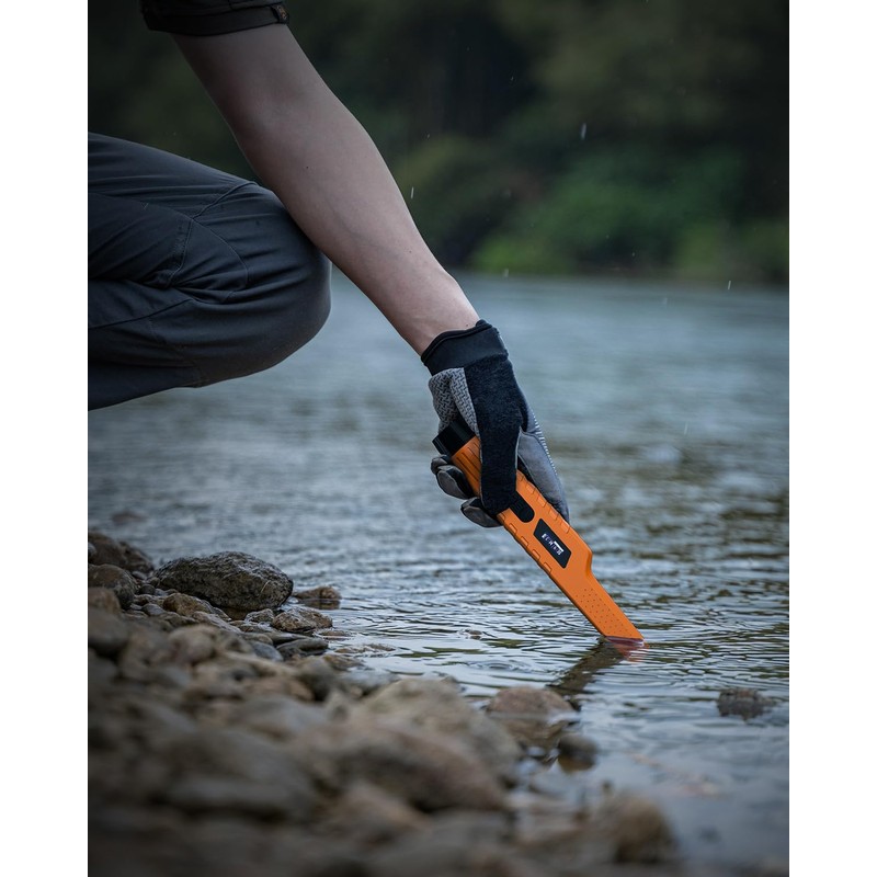 Rechargeable Metal Detector Pinpointer for Adults & Kids, Fully Waterproof