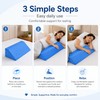 Breathable Triangular Nursing Support Cushion for Bed Rest – Skin-Friendly