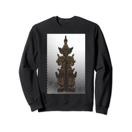 Thao Wessuwan pattern from Thailand Sweatshirt