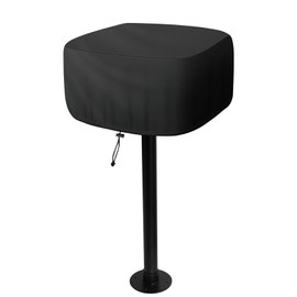 Grill Cover for Park Style Grill, Rectangular Table Top BBQ Grill Cover, 420D Waterproof Oxford Fabric, Compatiable with Grill within 24.4''×23.6''×19.7''