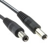 kenable 2.5mm x 5.5mm DC Connector Lead Male to Male