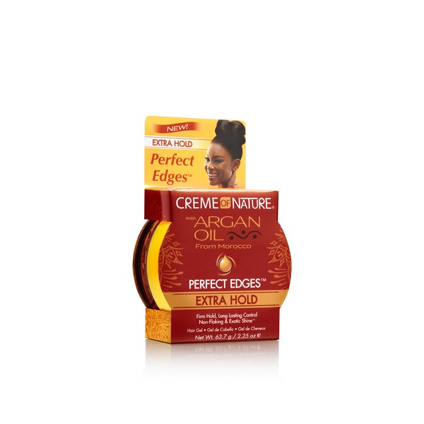 Creme of Nature Argan Oil Perfect Edges Extra Hold, 2.25 Oz (214040)