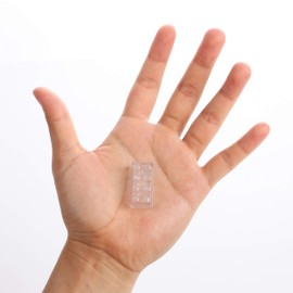 120 Building Blocks 4 x 2, Compatible with All Other Manufacturers, Available in Many Colours, Transparent