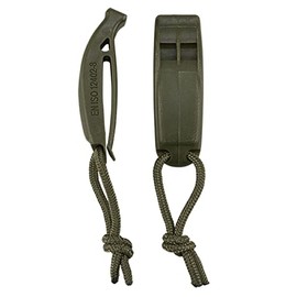 Brandit Molle Signal Whistle Pack of 2 Olive