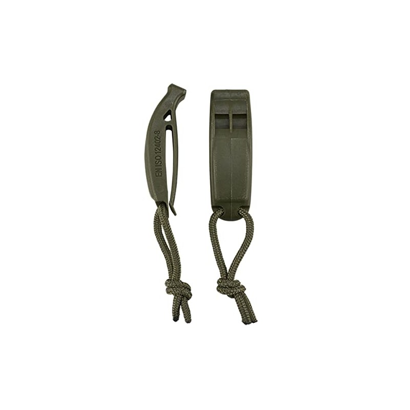 Brandit Molle Signal Whistle Pack of 2 Olive