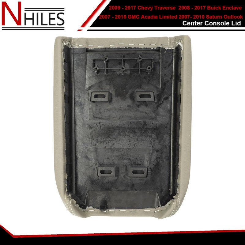 NHILES Center Console Cover Fit for 2007-2017 Chevy Traverse |
