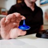 Hautech Electric Spinning Top with Glass Base, 6+ Hour Endless