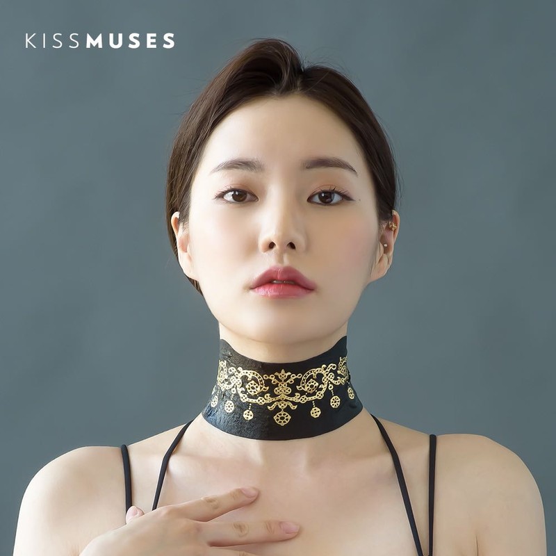 Kissmuse neck lifting mask pack 10 sheets / 키스뮤즈 넥