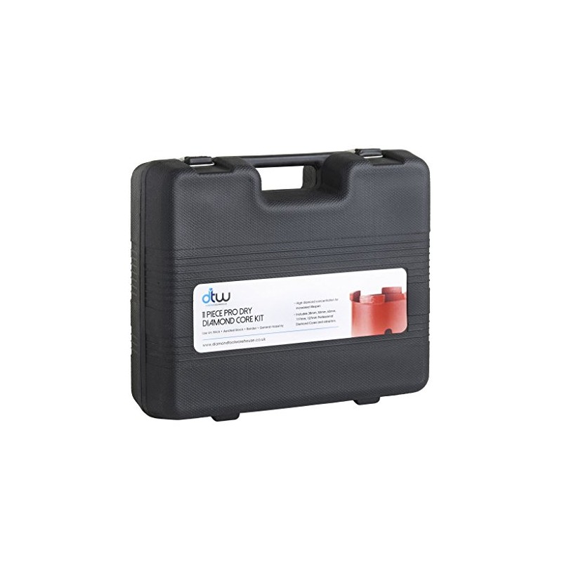 DTW Pro Dry Diamond Cores, Kit & Accessories, Hex Adaptor