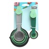 Tasty 10-Piece Measuring Cups and Spoons Set in Bright Colours