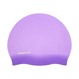 Sporti - Gorro de natación de silicona para niños, unisex para jóvenes, gorro de baño de protección para tus hijos, de 2 a 10 años