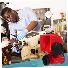 Mobestech 12v Loud Train Horn for Trucks Electric Snail Horn Easy Installation and Sound for Pickup and Motorcycle Use