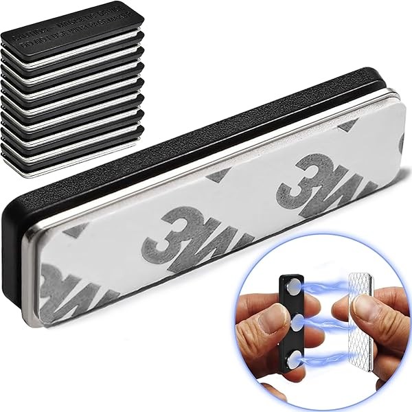 Curtain Magnets Closure with Adhesive for Blackout Curtains, Magnetic Curtain