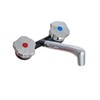 Mixer Tap Hot & Cold Chrome Folding Spout 12v Micro