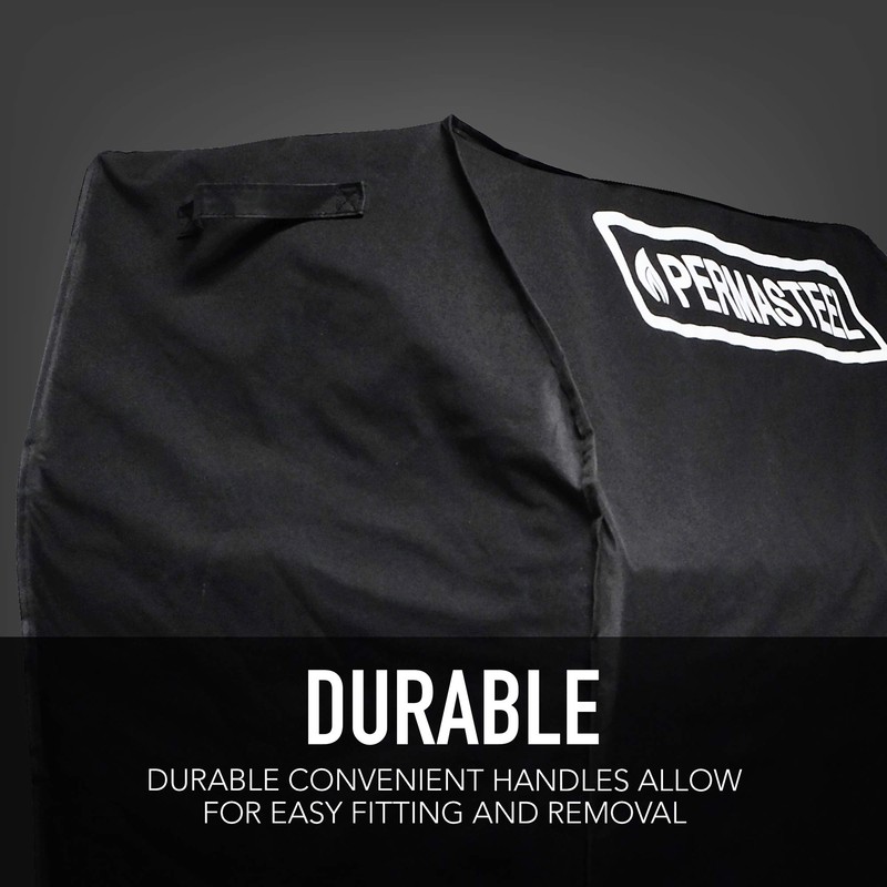 Permasteel PA-1023BK-AM 33" 2 or 3 Burner BBQ Grill Cover,