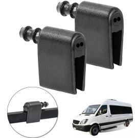 XUKEY 2X Windshield Washer Nozzle Left & Right Front Wiper Washer Jet Mounted Arm.