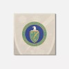 Unbranded Energy Dep Seal 4'' X 4'' Square Wooden Coaster