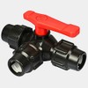 BE-TOOL Water Compression Fitting, 1PC Compression Tee Fitting Water Pipe