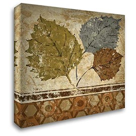 ArtDirect Studio Nova 20x20 Gallery Wrapped Canvas Museum Art Titled: Golden Autumn I II