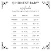 HonestBaby unisex-baby 2-pack Organic Cotton Footed Pajama Sleep & Play,