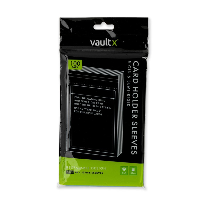 Vault X Fundas para Portacartas (Pack de 100), Bolsas Protectoras