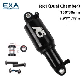 IKUOS Bike Rear Shock KS A5 Mountain Bike Rear Shock Single Air Chamber Mtb Rear Shock Folding Bike Shock Absorber RR1 150mm Rear Shock