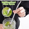 4 Pack Stainless Steel Straws with 2 Built-in Cleaning Brushes