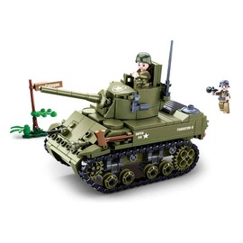 Sluban M38-B0856 WWII-m5 Light Tank