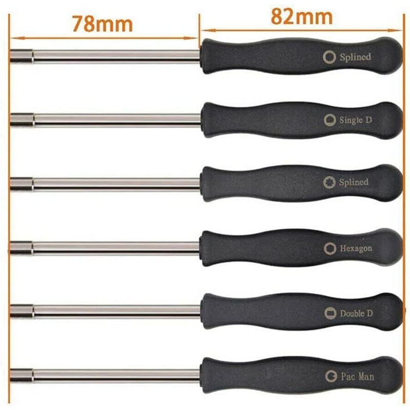 6 Pack Carburetor Adjuster Carburetor Tune-up Adjustment Tool Included 21-Teeth