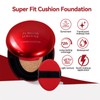 Cushion Foundation,Natural Full Coverage Cushion Foundation,Semi-Matte Makeup Found/ation,Moisturizing/Clear Concealer,Waterproof Founda/tion,24