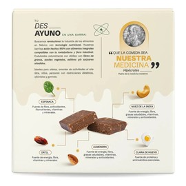 Barrita De Proteína Flora01 Des_ayuno Caja 4 Piezas 50g