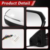 Left Driver Side Door Mirror Assembly Replace for 2017-2022 Honda