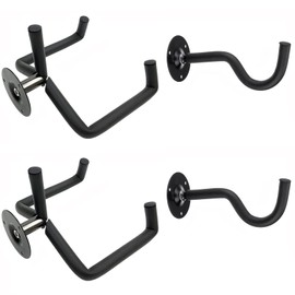 Jashem Guitar Wall Mount - Acoustic & Electric Guitar, Ukulele, Banjo & Mandolin Wall Hanger (2 Packs)