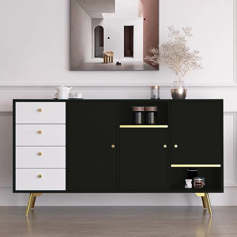 Yancorp Matte Black Contact Paper Peel and Stick Wallpaper Solid