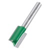 Trend CraftPro Straight Two Flute Router Cutter Bit, 1/4 Inch